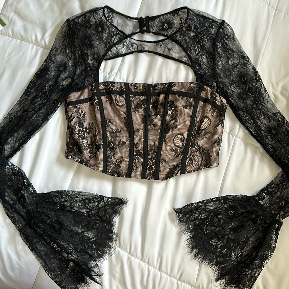 Lace Corset Top